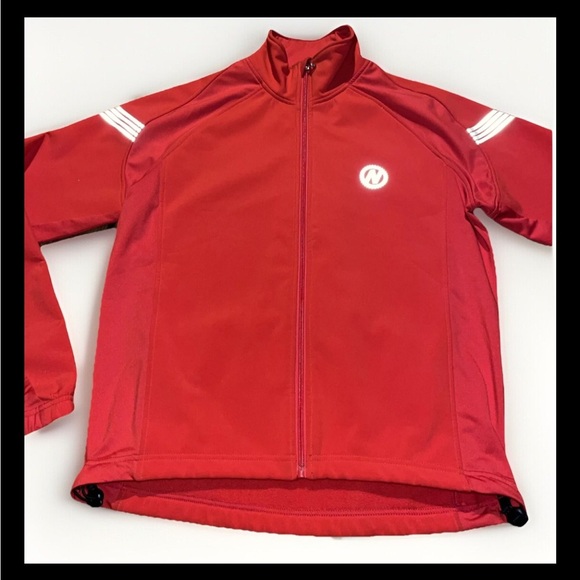 nashbar Other - Nashbar Derby Softshell Thermal Cycling Jacket - Size Small - Cold Weather -Red